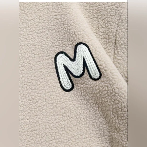 ZAFUL Men Aztec Tribal Quarter Zip Drawstring Fluffy Kangaroo Pocket Hoodie 2XL - Picture 4 of 6